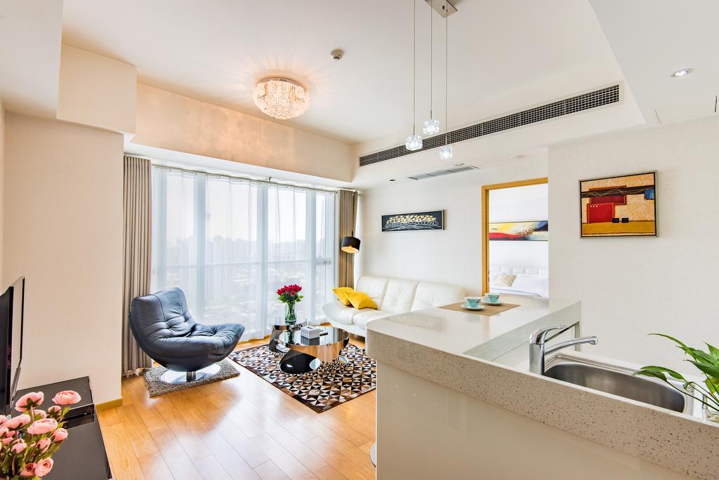 S6 Service Apartment（Chengdu Chunxi Road Taikoo Li Branch） Eksteriør billede